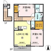 クレスト スエの間取り画像