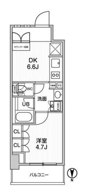 ・nido KAMATAの間取り画像
