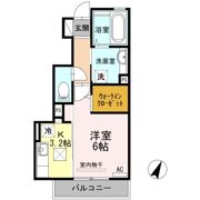 フルールカルチェの間取り画像