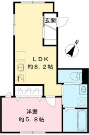 ルガロ西麻布の間取り画像