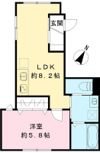 ルガロ西麻布の間取り画像
