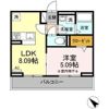 D crest中田本町の間取り画像