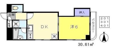 マイコーポの間取り画像