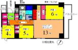 中野第2スカイハイツの間取り画像
