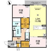 ファブール東羽衣の間取り画像