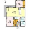 ファブール東羽衣の間取り画像