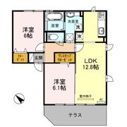 サニーヒルズ 泉大津 C棟の間取り画像