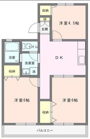 オリス鴻巣Aの間取り画像