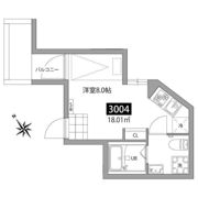 ガーデンテラス代々木上原の間取り画像