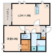 ラールゴ清水の間取り画像