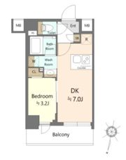 SHOKEN Residence西馬込の間取り画像