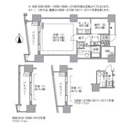アクティ汐留の間取り画像
