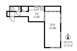 三股荘の間取り画像