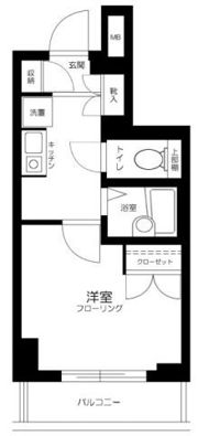 OLIO渋谷西原の間取り画像