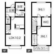 クレール栗崎の間取り画像