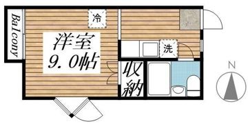 メゾンドパインの間取り画像