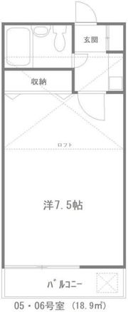 ストーンズ高坂の間取り画像