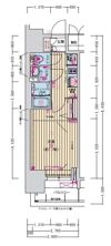 プレサンス東別院駅前Ⅱの間取り画像