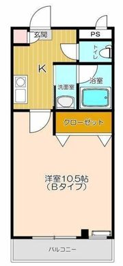 プラチナコート56番館の間取り画像