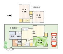 東平戸建住宅の間取り画像
