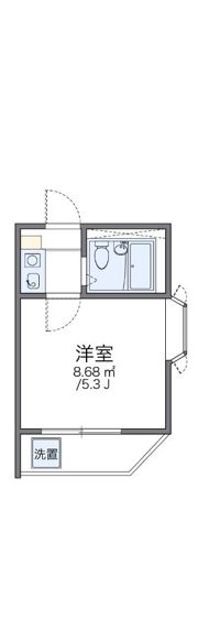 レオパレス北新宿の間取り画像