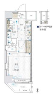 ベルグレードKAMEIDOの間取り画像