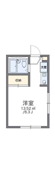 レオパレスランタナの間取り画像