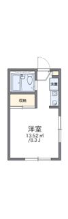 レオパレスランタナの間取り画像
