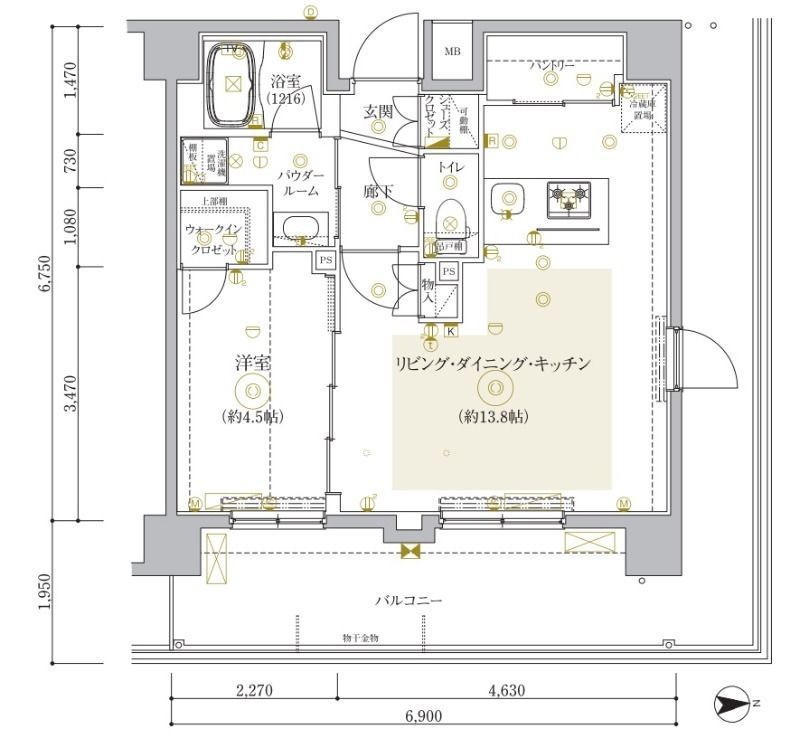 間取図