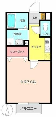 ラークの間取り画像