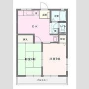 ハムステットB棟の間取り画像