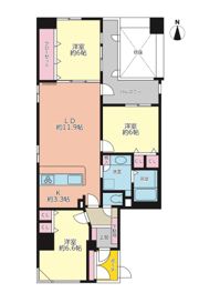 クレステージ久屋大通りの間取り画像