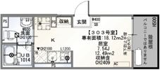 NanoCare MINAMI-GYOTOKUの間取り画像