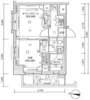 パレステュディオ笹塚の間取り画像