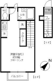 カメリア久我山の間取り画像