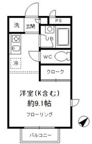 コーポ・プリンス5の間取り画像