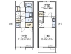 レオネクスト下久保の間取り画像