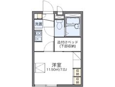 レオパレスワカホの間取り画像