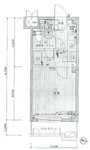 ルーブル中野富士見町の間取り画像
