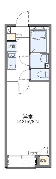 レオネクストディアコート北本の間取り画像