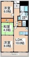 マンションNASHIMAの間取り画像