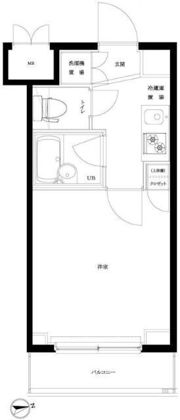 ルーブル北新宿の間取り画像