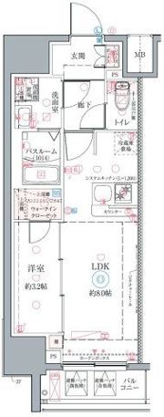 クレヴィスタ名古屋上前津の間取り画像