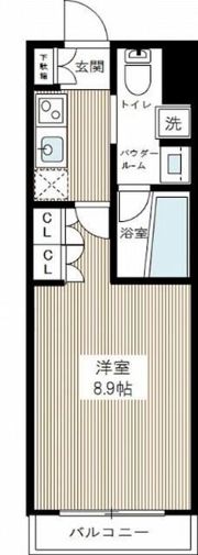 AXAS南蒲田AsylCourtの間取り画像