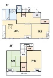藤井下組戸建の間取り画像
