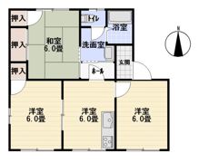 カーサビアンカの間取り画像