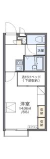 レオパレスMKの間取り画像