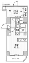 S-RESIDENCE入谷alesiaの間取り画像