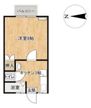 ハイツ華わかばの間取り画像