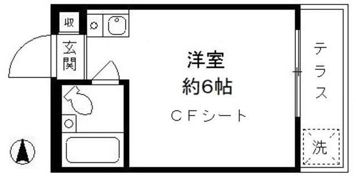 コーポ石黒の間取り画像